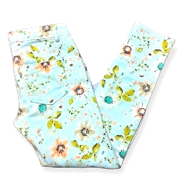 VANILLA STAR Floral Print Skinny Midrise Jeans NWT - Picture 2 of 8